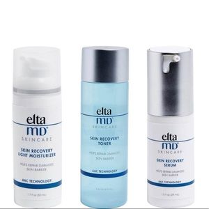EltaMD skin recovery products and moisturizer